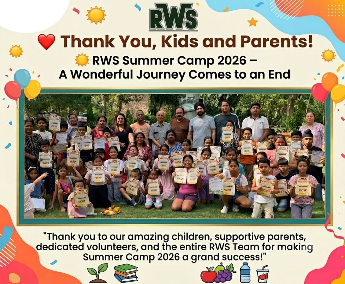 RWS समर कैंप 2026 – एक शानदार सफ़र का समापन!