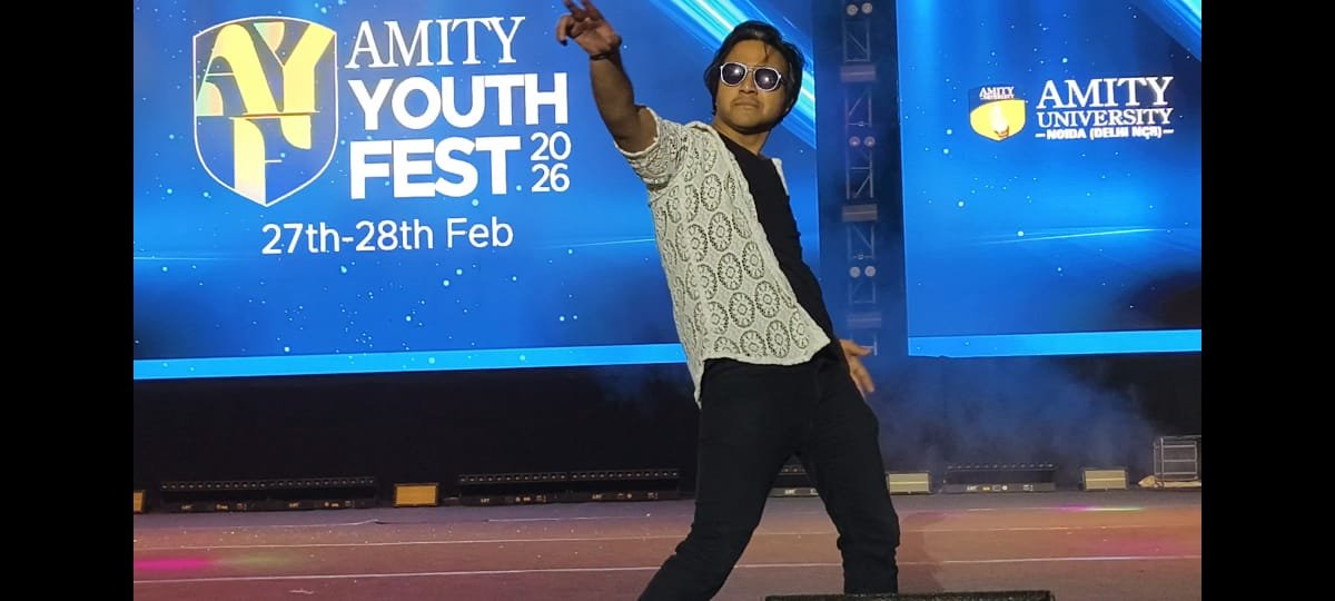 एमिटी यूनिवर्सिटी यूथ फेस्ट 2026 के पहले दिन एक्टर,...